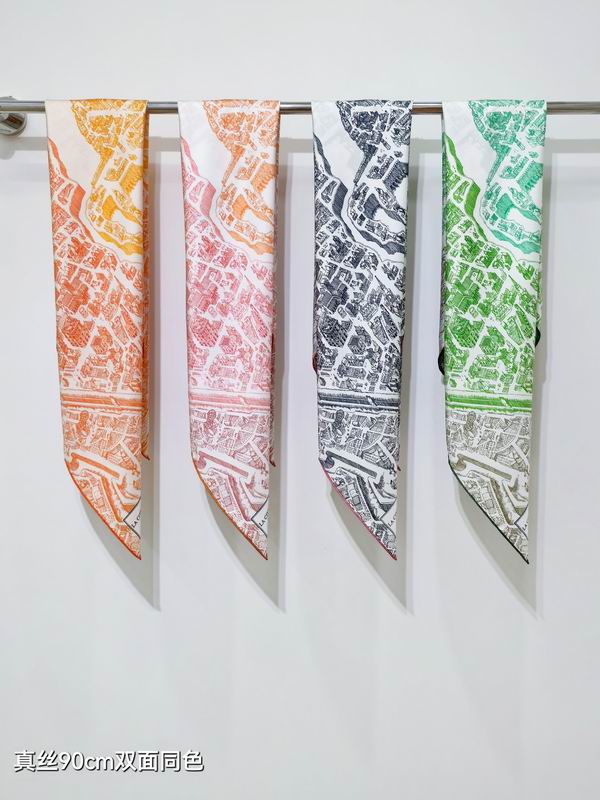 Hermes Silk Scarf 90X90cm E041858
